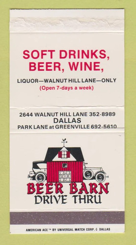 Matchbox beer barn liquor - -,