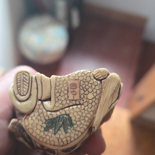 Vintage japanese netsuke - vintage,