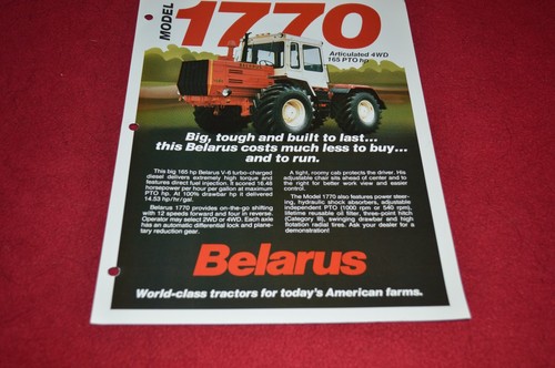 Belarus 1770 articulated - belarus,