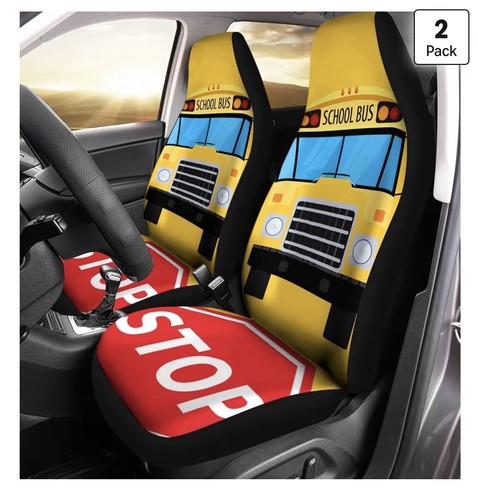 Seat covers school bus - school, auto