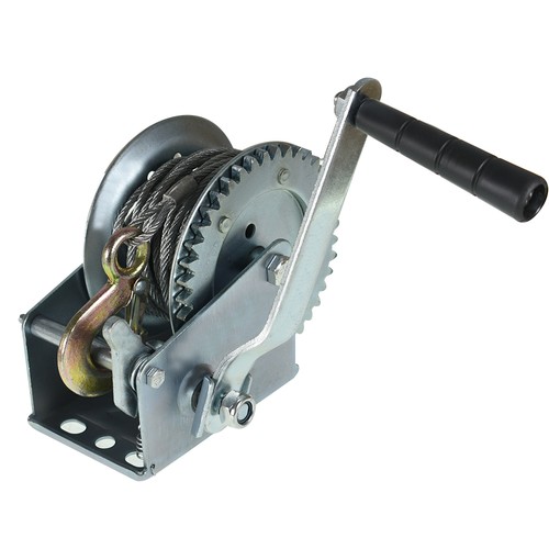 Hand winch crank - hand, gear
