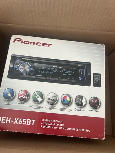 Pioneer deh x65bt car - pioneer,