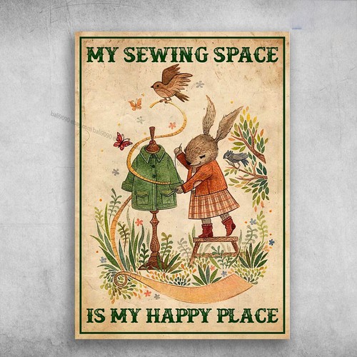 Sewing poster - poster,, decor