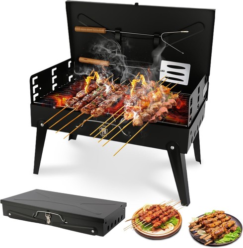 Portable charcoal bbq - charcoal, grill