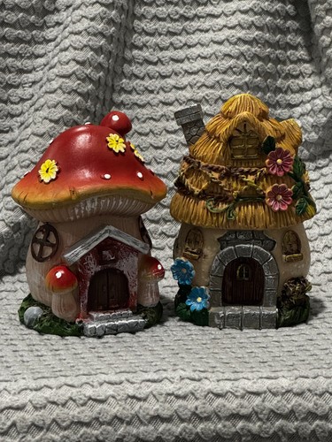 Garden fairy house figurine - garden,