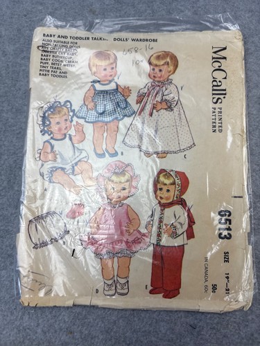 Mccalls 6513 baby - mccalls,