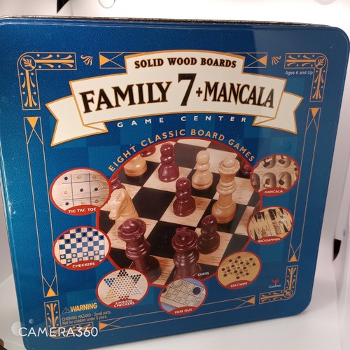 Family mancala game - 7+1, center