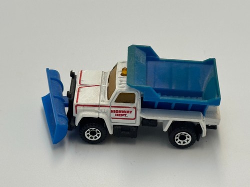 Matchbox snow plow truck - matchbox,