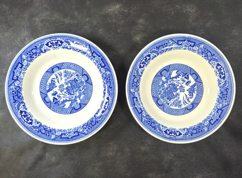Vtge set royal china - 2, blue