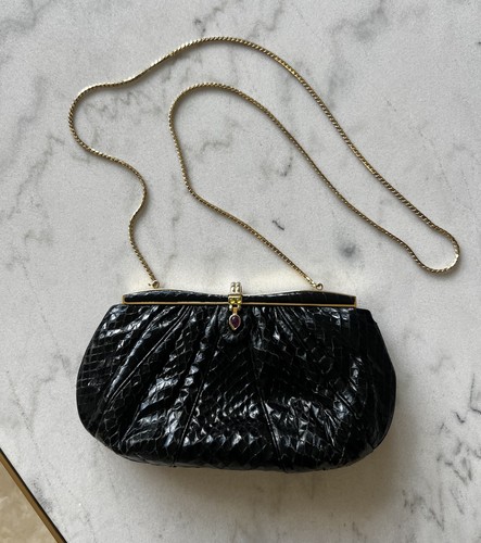 Vintage judith leiber black - leiber,