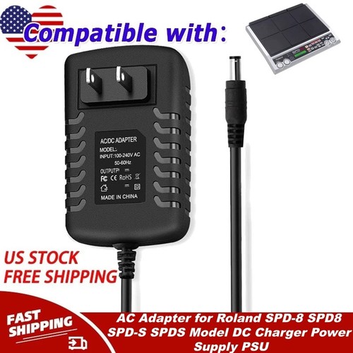 Adapter for roland spd 8 - ac,