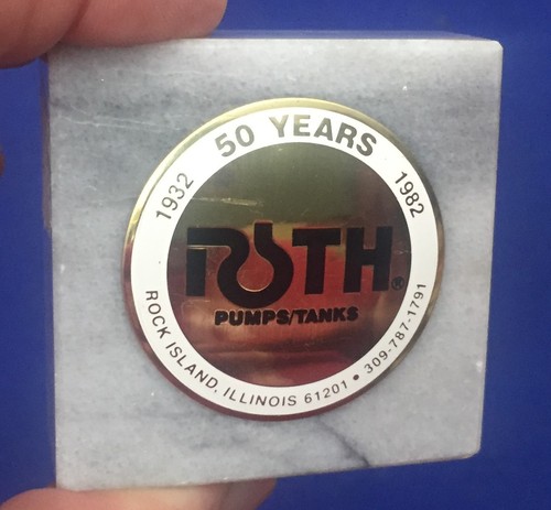 Vintage 1982 roth oil pump - oil, &
