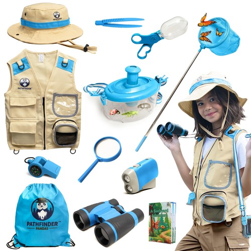 Kids explorer kit with - kids, safari