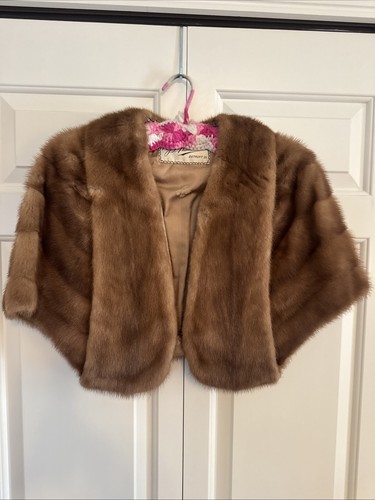Vintage women mink stole - mink,