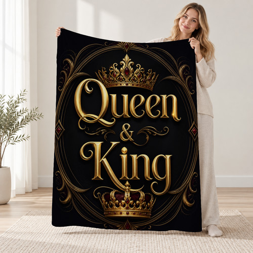Queen and king crowns - king,