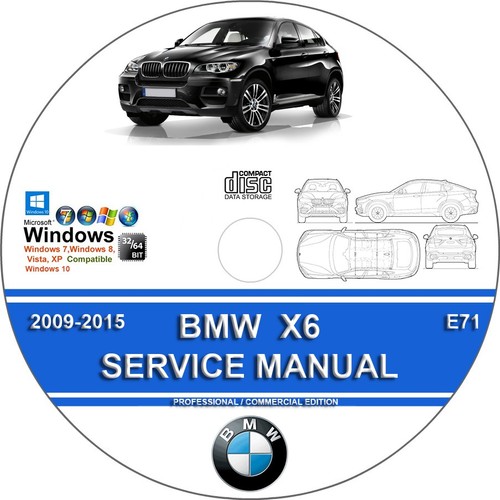 Bmw e71 workshop service - e71,