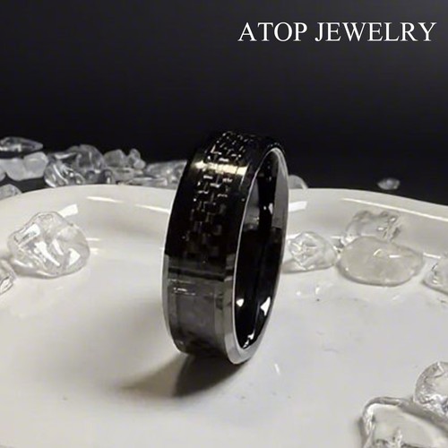 8mm tungsten carbide ring - carbide,