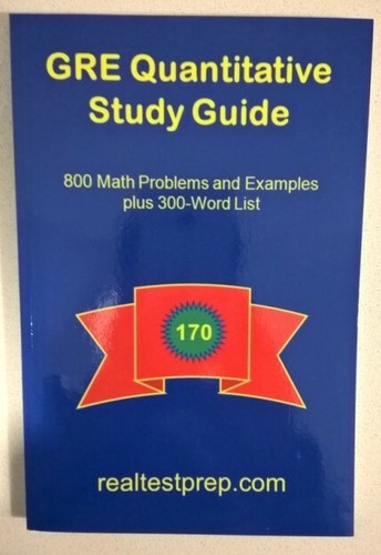 Gre quantitative study - study, guide