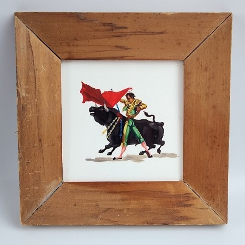 1960s vintage matador bull - 1960s,