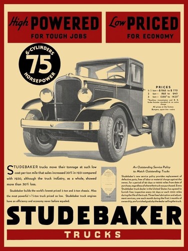 1932 studebaker trucks new - 1932,