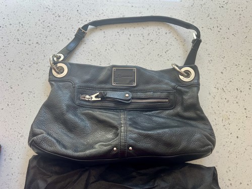 Leather makowsky handbag - leather, b
