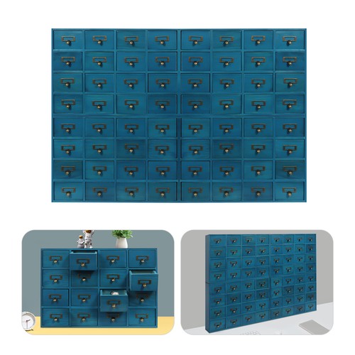 Pcs drawer blue cabinets - pcs,
