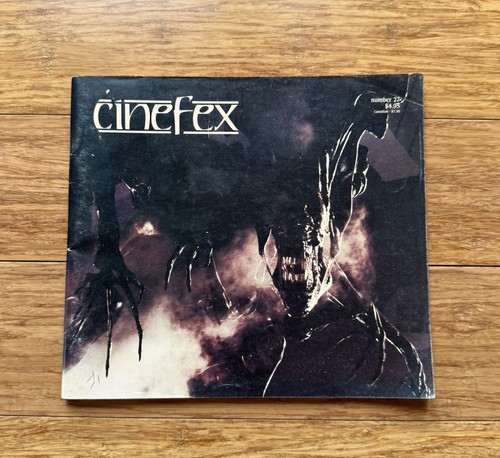 Cinefex magazine aug 1986 - magazine,