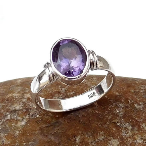 Amethyst gemstone 925 sterling - 925,