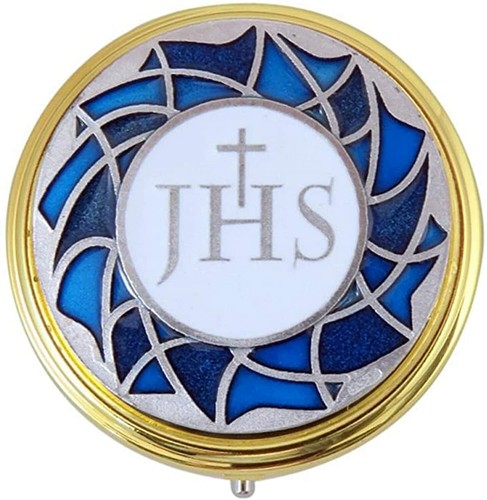 Jhs communion pyx with - jhs,