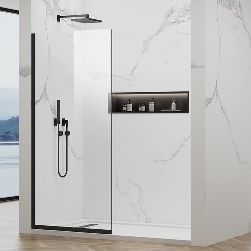 Shower glass wall - glass, panel