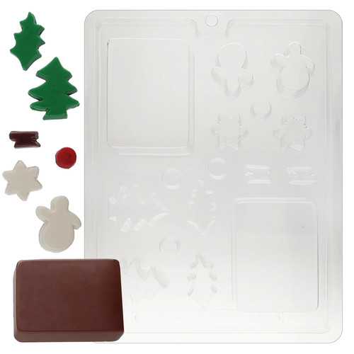 C438 christmas scene - c438, mold