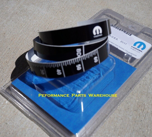 Mopar performance timing - performance, tape