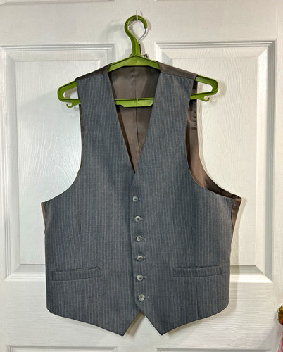 Men gray pinstripe suit - men’s,