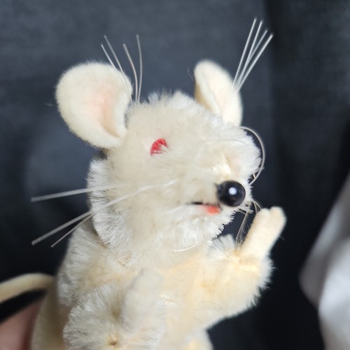 Antique cute white steiff - cute,