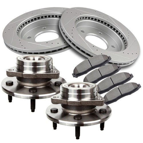 Front brake rotors pad wheel - rotors,
