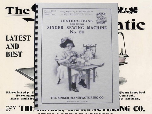 Singer sewing machine - sewing, 20