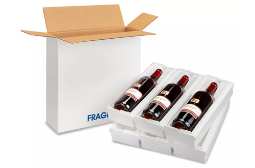 Uline wine bottle shipper - bottle,