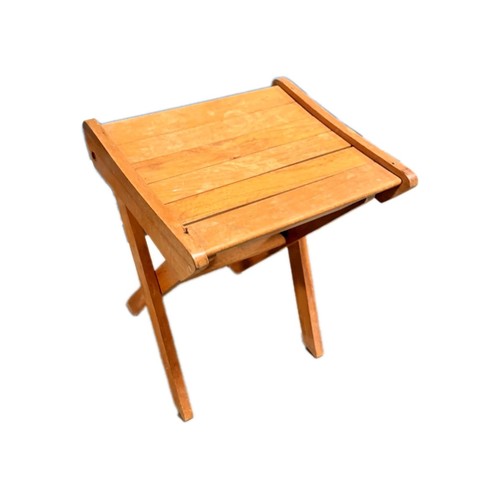 Vintage solid wood folding - solid,