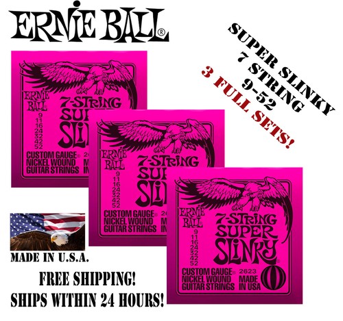 Packs ernie ball - **3,