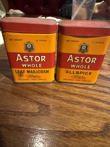 Vintage spice tins - spice, tins,