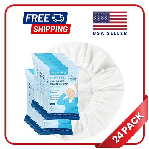 Scrubzz rinse shampoo caps - scrubzz,
