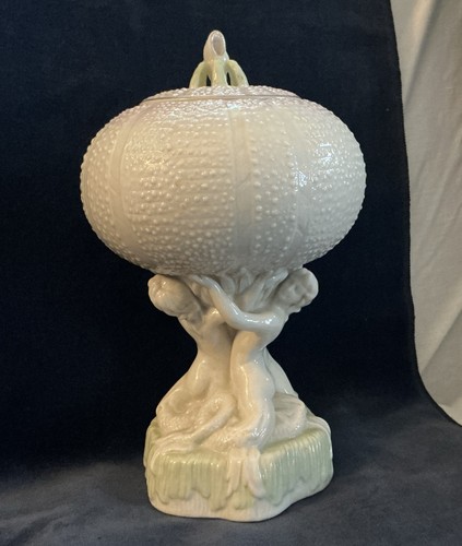 Belleek mermaid echinus footed - echinus,