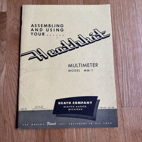 Heathkit model vom - mm-1,