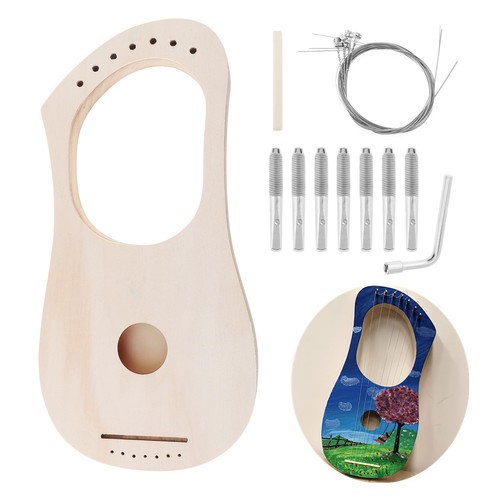 Lyre harp string - 7, kit