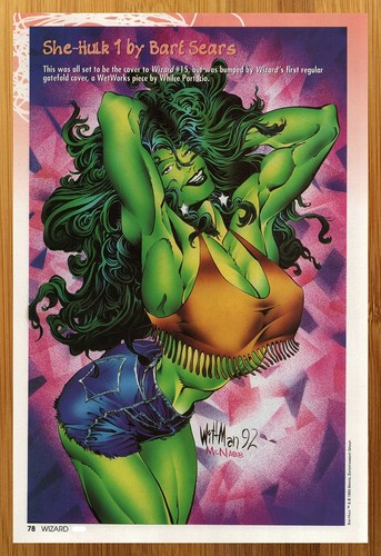 1994 she hulk - she-hulk/next, print