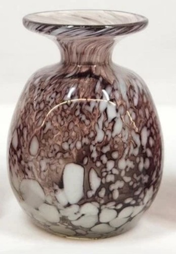 Vintage art glass veined - vintage,