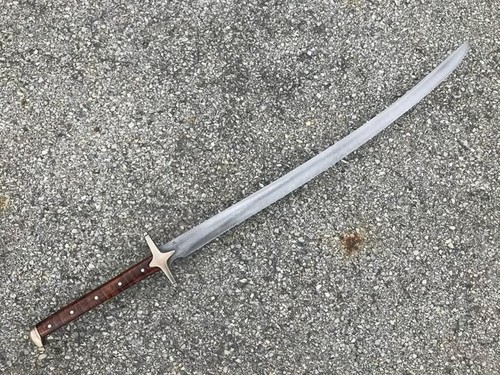 Hand forged chinese dao - 30"hand,