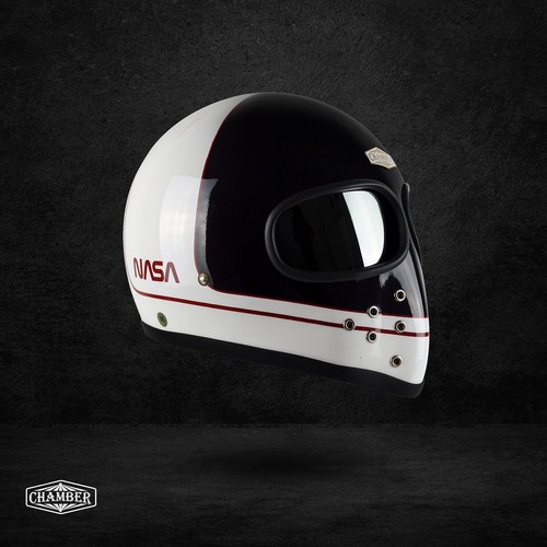 New vintage custom helmet - new,