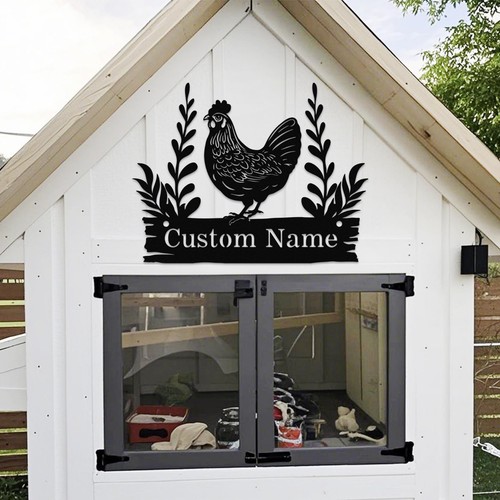 Custom chicken farm metal - farm,