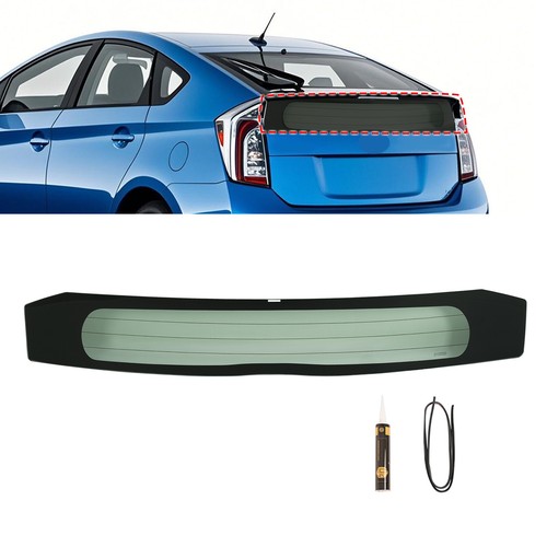 Lower rear back window - back, glass